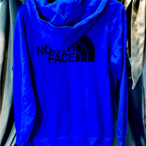 NWT North Face Women’s hoodie L royal blue - Picture 2 of 6